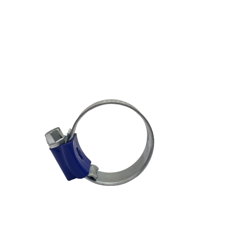 19-28 User-Friendly Blue British Type Hose and Pipe Clamps