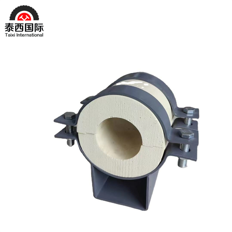 Chilled Water Pipeline Cooling Pipe Bracket High-Density Polyurethane Pipe Support