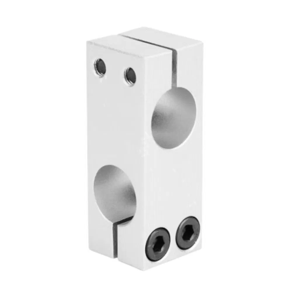 Pillar Fixing Clamp Vertical Fixed Diameter Fastening Optical Axis Cross Block Steel Pipe Fixing Support Block Connector Bracket