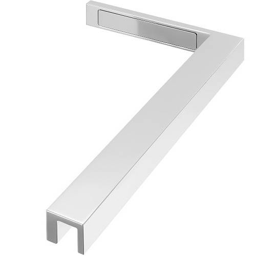 Left or Right 90 Degree Glass Clamp Frameless Glass Support Corner