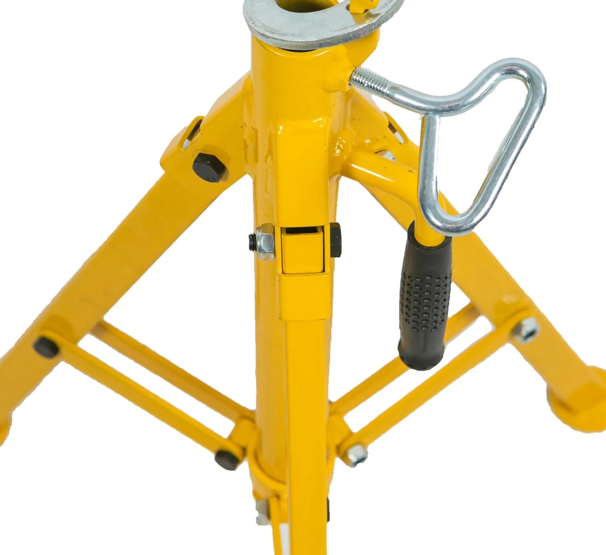 High Quality Folding Pipe Support with Roller Head for 12" Pipe