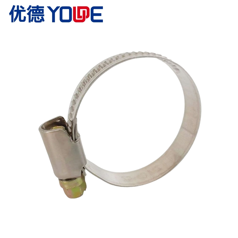 9mm German Type Non-Perforation Hose Clamp for Hydraulic Pipes