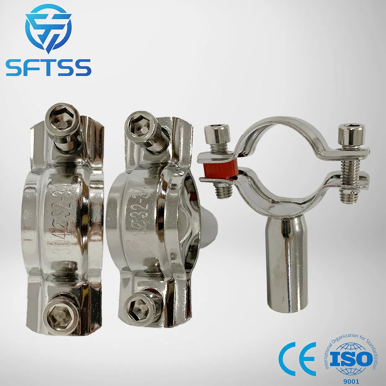 Premium Heavy Duty Stainless Steel Pipe Support Bracket for Versatile Applications