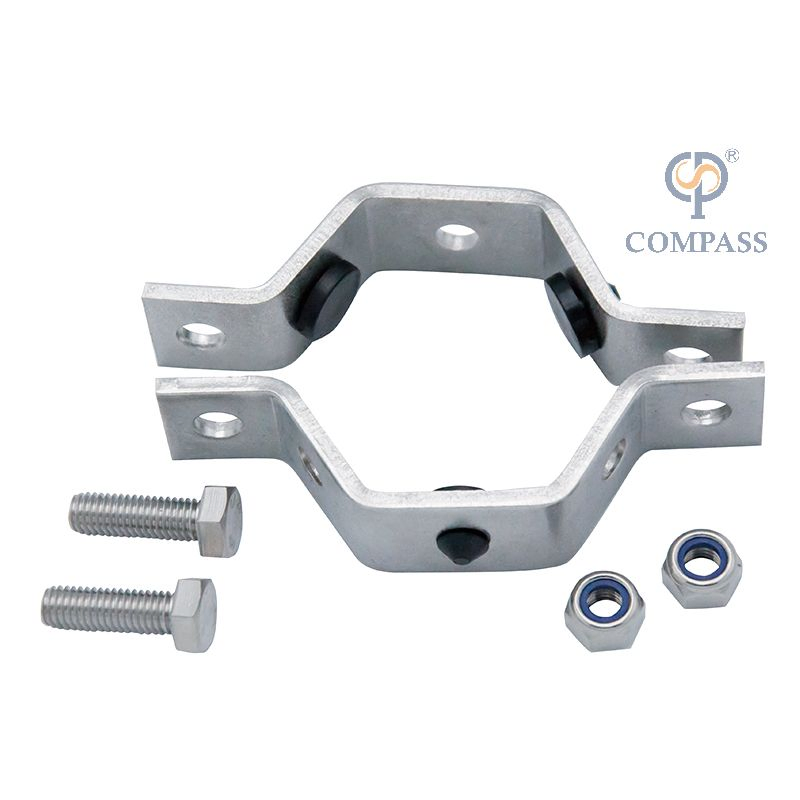 2" SS304 SS316L Stainless Steel SMS Sanitary Tube Pipe Support Pipe Hanger with EPDM Gasket