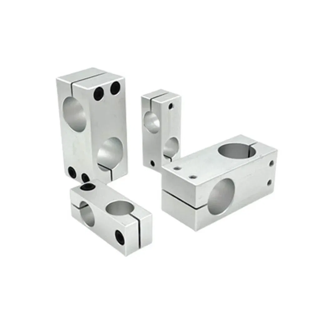 Optical Axis Cross Block Pillar Fixing Clamp Vertical Fixed Diameter Fastening Aluminum Alloy Steel Pipe Support