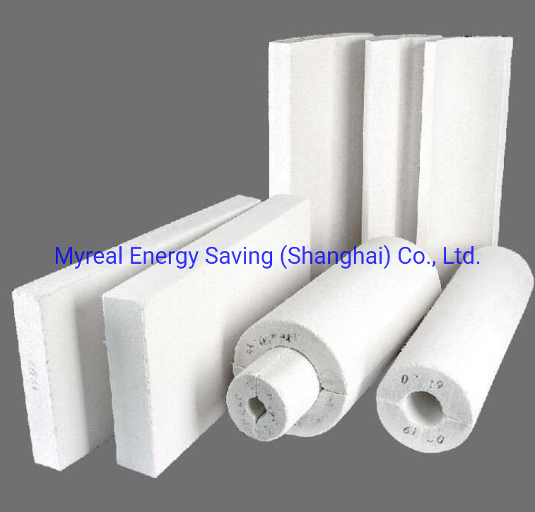 100% Free Asbestos 650c 1050c Inner Diameter 18-400mmthermal Insulation Calcium Silicate Pipe for Stainless Steel Ss Heat Pipes
