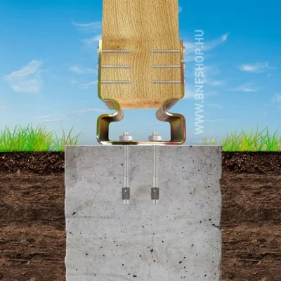 Hot Dipped Galvanized Penetration U Shape Fence Holder Screw Ground Spike Anchor Pole Post Support