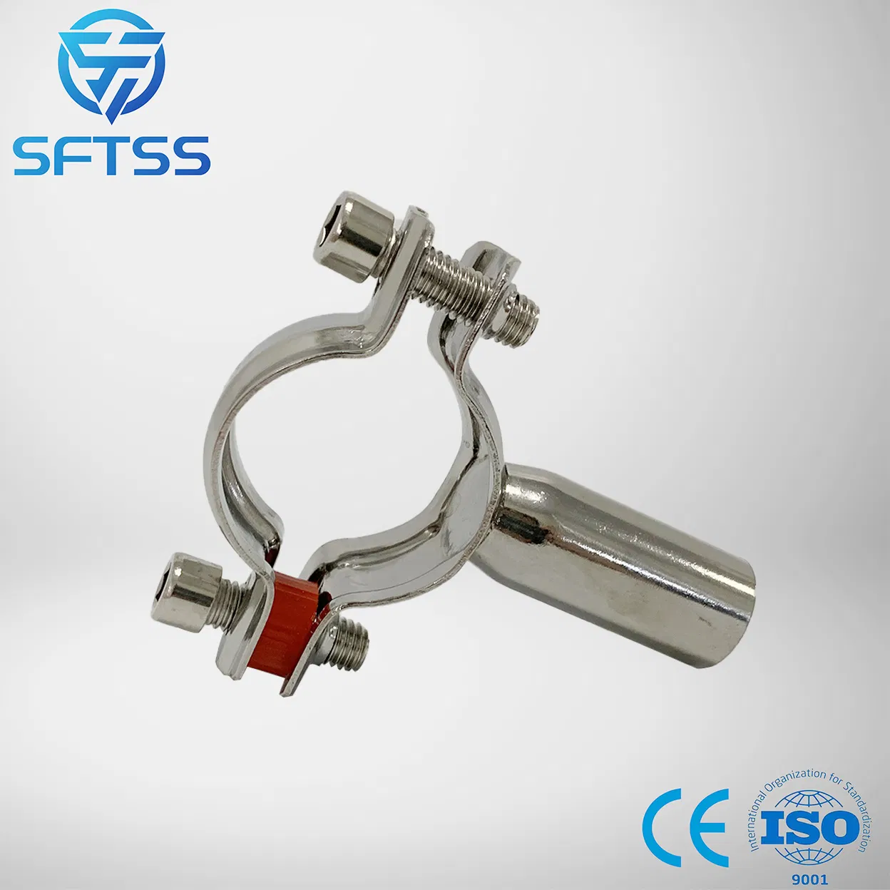 Premium Heavy Duty Stainless Steel Pipe Support Bracket for Versatile Applications