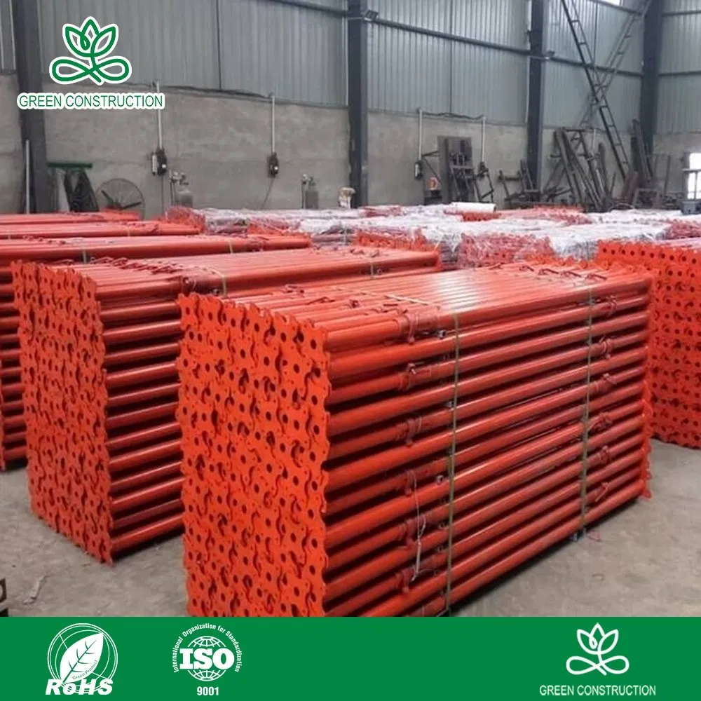 Green Construction Adjustable Steel Props Manufacturer Manufacturing Rust-Proof Steel Prop Support
