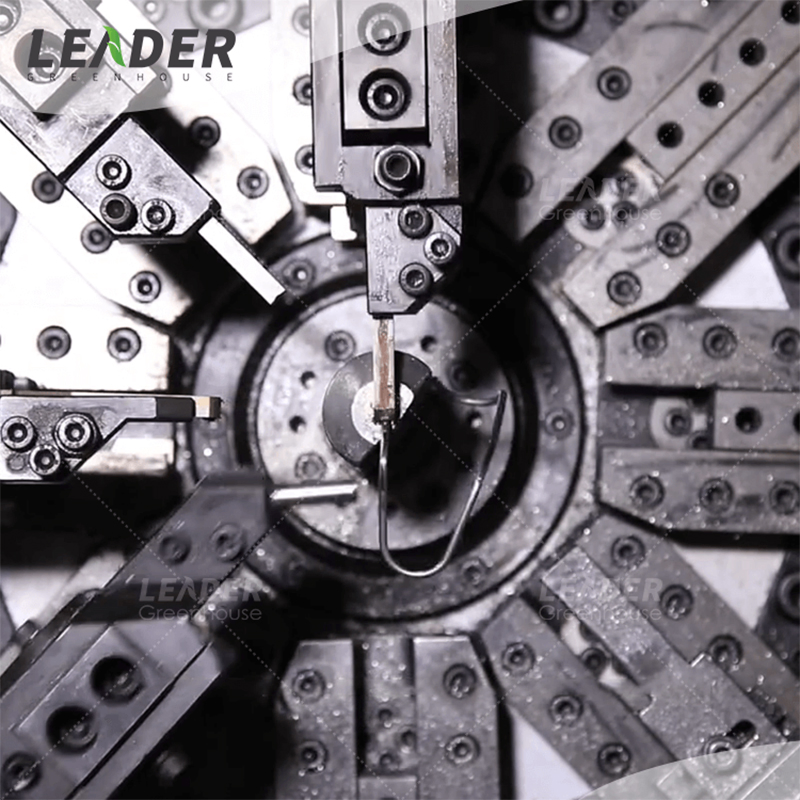 Steel Wire Buckles Greenhouse Agricultural Support Pressure Spring Steel Pipe Top Clip Flower Support