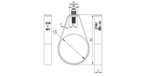 UTT40 Swivel Band Hanger