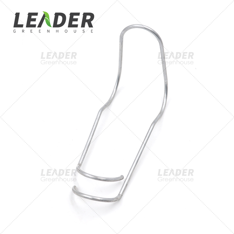 Steel Wire Buckles Greenhouse Agricultural Support Pressure Spring Steel Pipe Top Clip Flower Support