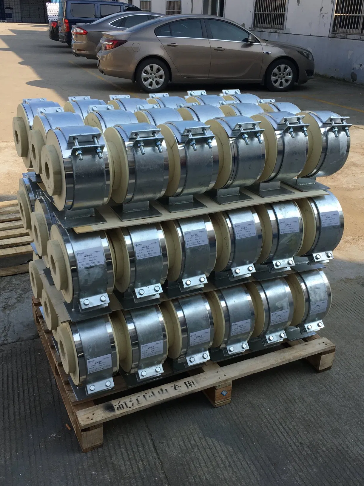 Material Customization Metallic-Style Flame-Retardant Tailor-Made Sliding Pipe Support