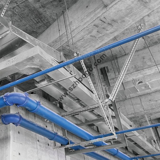 Seismic Sway Bracing Set FM Approved Pipe Supports for FM Sprinkle System