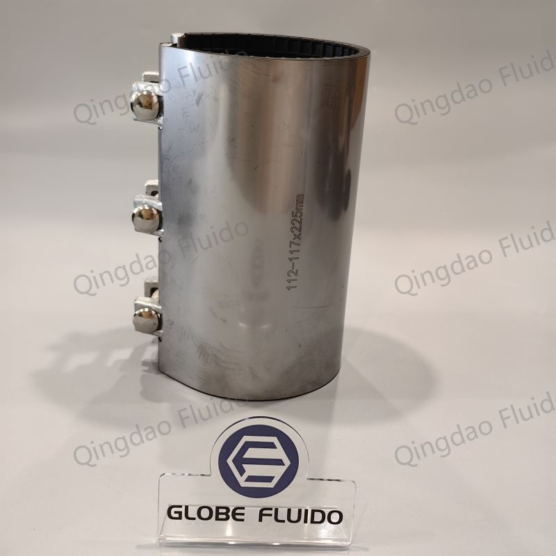 Pn16 Stainless Steel 304 Material Single or Dual Plate Repair Clamps for Water/Oil/Gas Pipe Leak Repair Kit