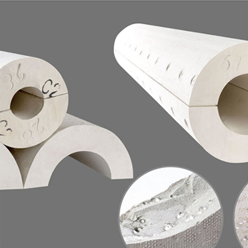 Fireproof Waterproof Thermal Insulation Calcium Silicate Pipe
