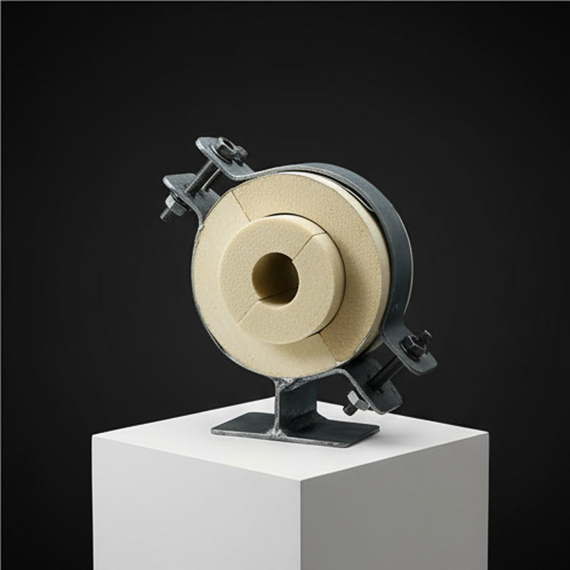 Material Customization Metallic-Style Flame-Retardant Tailor-Made Sliding Pipe Support