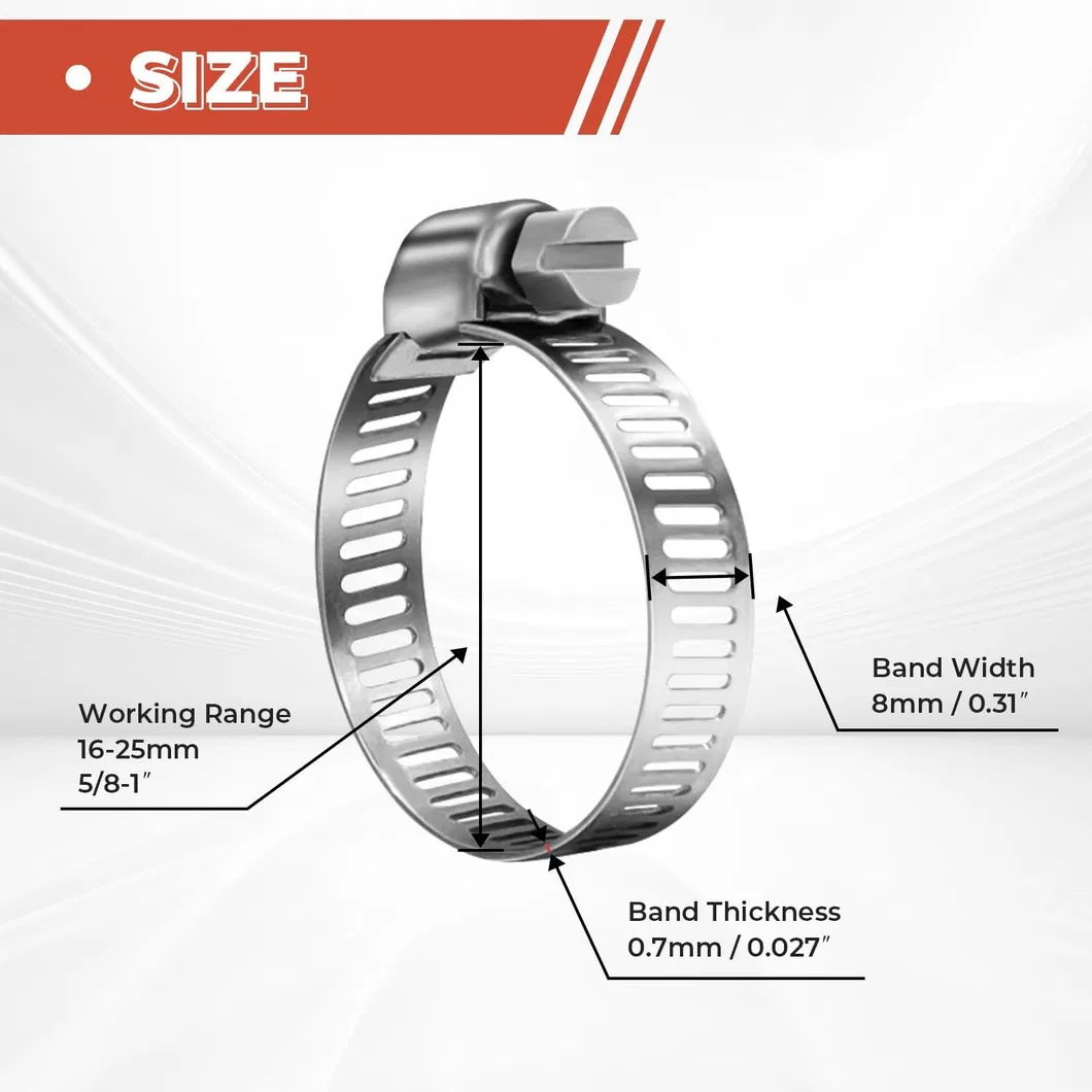 Worm Gear Hose Clamp