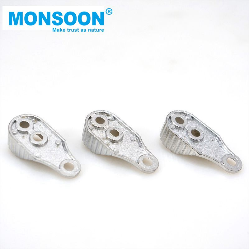 Wardrobe Accessories Tube Fittings Closet Clothes Hanging Rods/Pipe/Tube End Support Zinc Alloy Oval Wardrobe Tube Supports