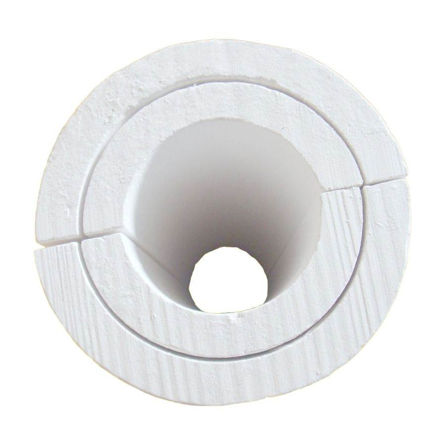 Light Weight and High Strength Density Low Thermal Conductivity Waterproof Section Calcium Silicate Supports Tube Pipe Blocks for Insulation Pipe Equipment