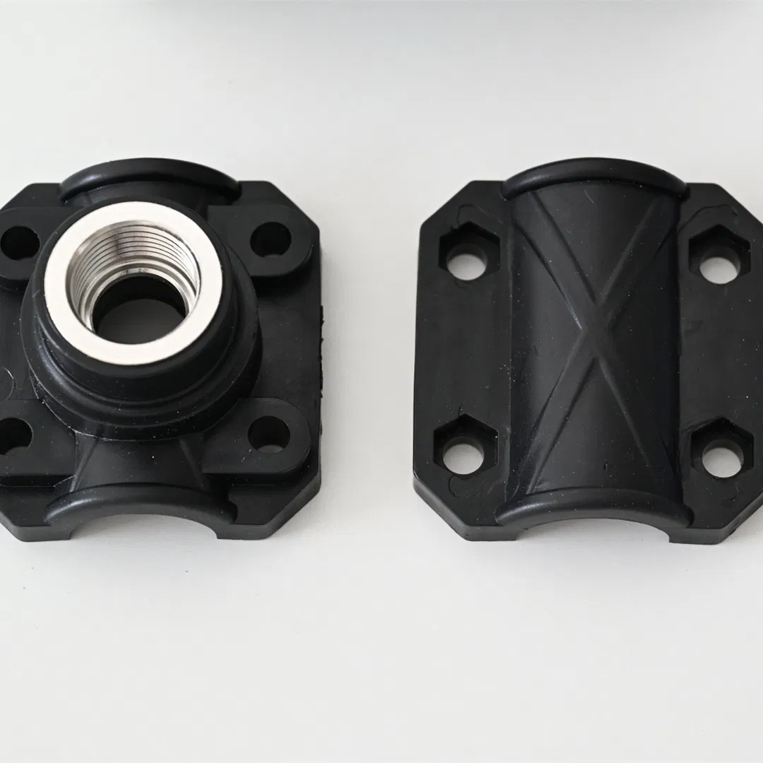Factory Price Industrial-Grade PE80 PE100 PE200 Plumbing Fittings HDPE Clamp Saddle with Reinforcing Ringhdpe Pipe Compression Fittings