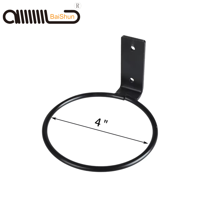 Customizable Wall-Mounted Flower Basket Rack Plant Storage for Indoor Outdoor Use