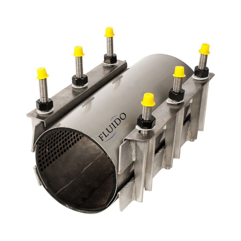 Pn16 Stainless Steel 304 Material Single or Dual Plate Repair Clamps for Water/Oil/Gas Pipe Leak Repair Kit