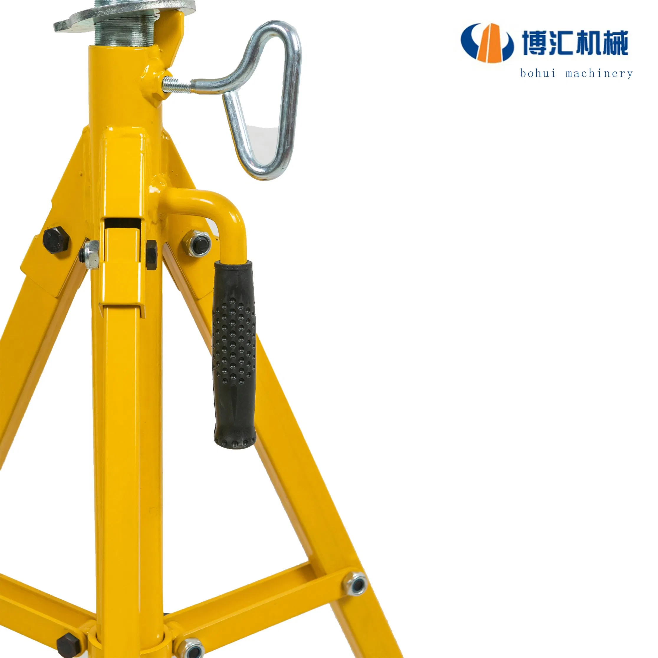 Tripod Support Pipe Rack with Roller Head Pipe Stand 1109 Heavy Duty Steel Pipe Support