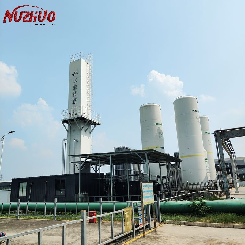 Nuzhuo 50nm3/H Liquid Oxygen Plant 99.6% Provided Long Time Technology Support with Nice Price Quality