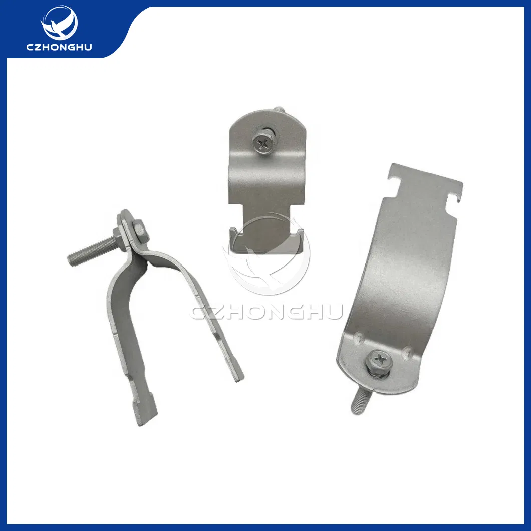 Czhonghu Tube Hanger China Factory Easy Adjustment SS304 Stainless Steel Channel Rigid Pipe Strut Clamp