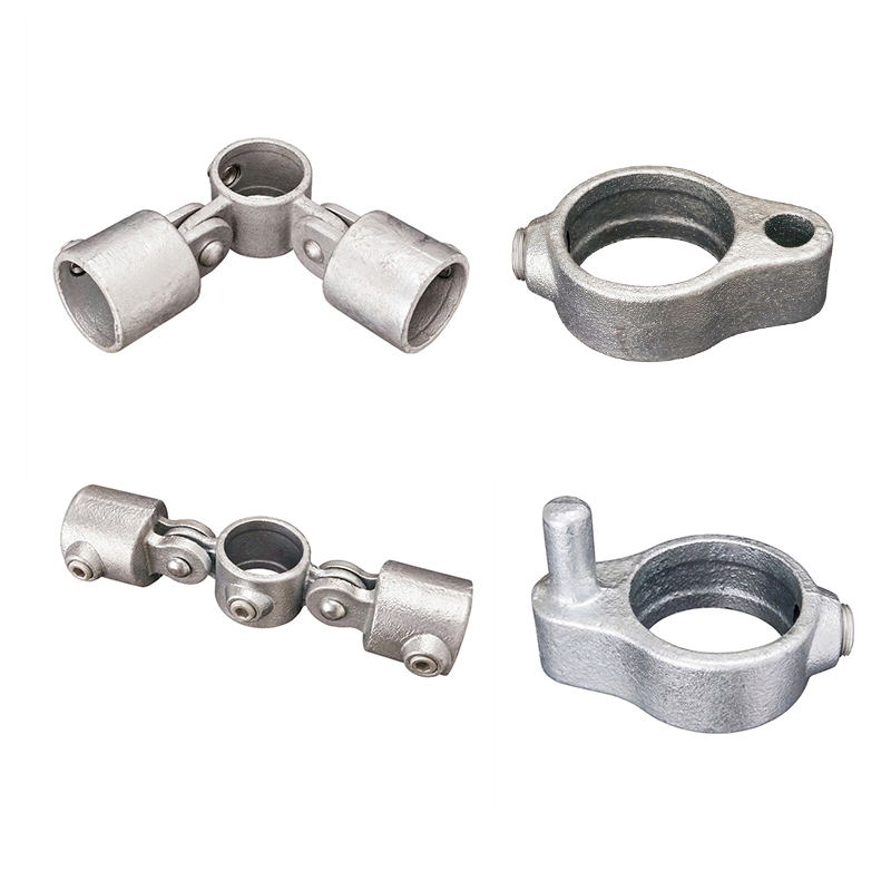 Galvanized Clamp Pipe Fittings Cast Iron Key Clamps for Handrail System