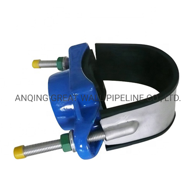 PE PVC HDPE Pipe Tapping Saddle