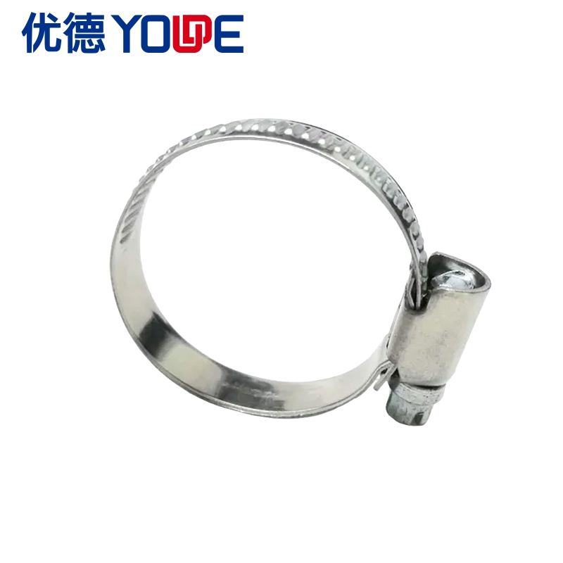 9mm German Type Non-Perforation Hose Clamp for Hydraulic Pipes