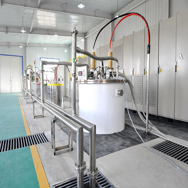 on-Site DN500 Liquid Helium Vacuum Tube Support for Cryogenic Medium Conveying