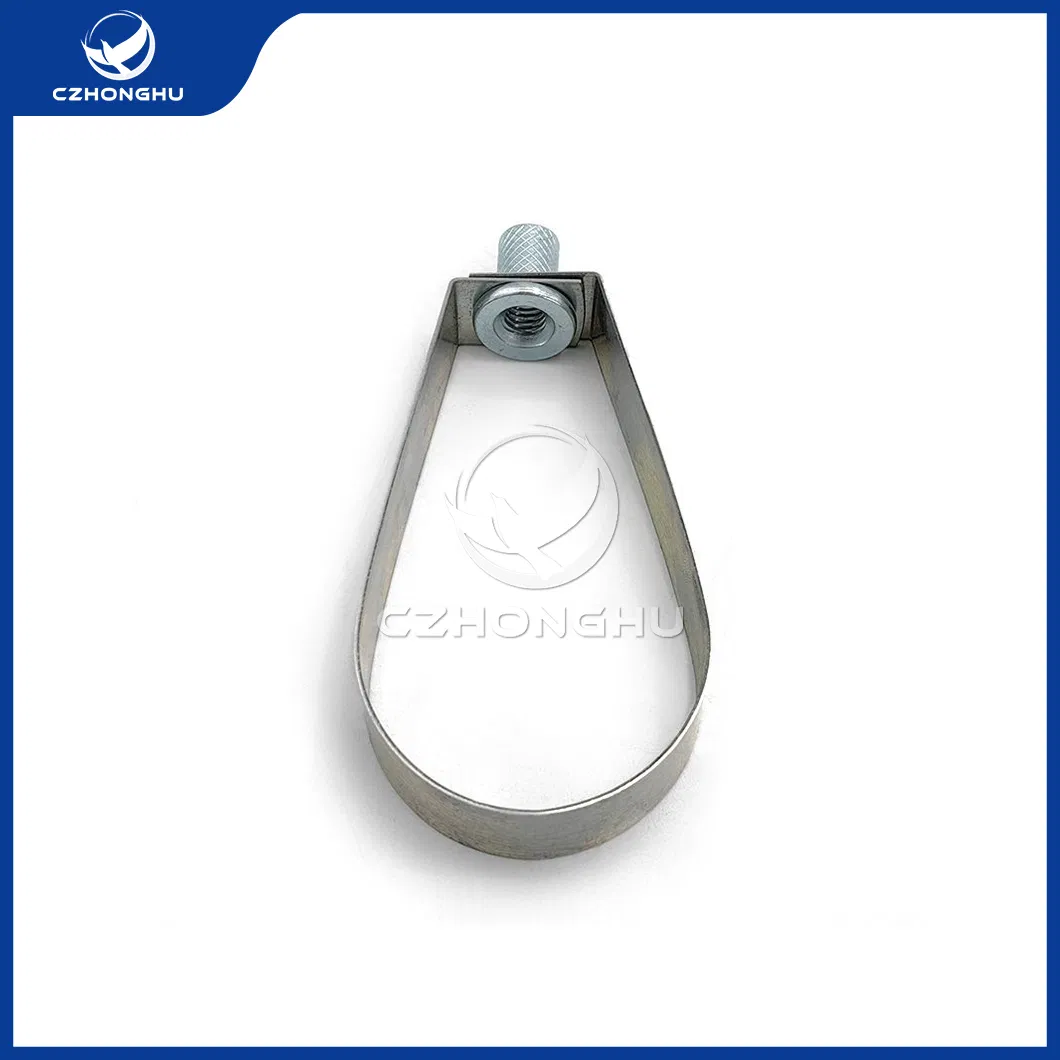 Czhonghu Metal Bend Support China Manufacturers Rust Resistant Swivel Ring Pipe Support Loop Hanger