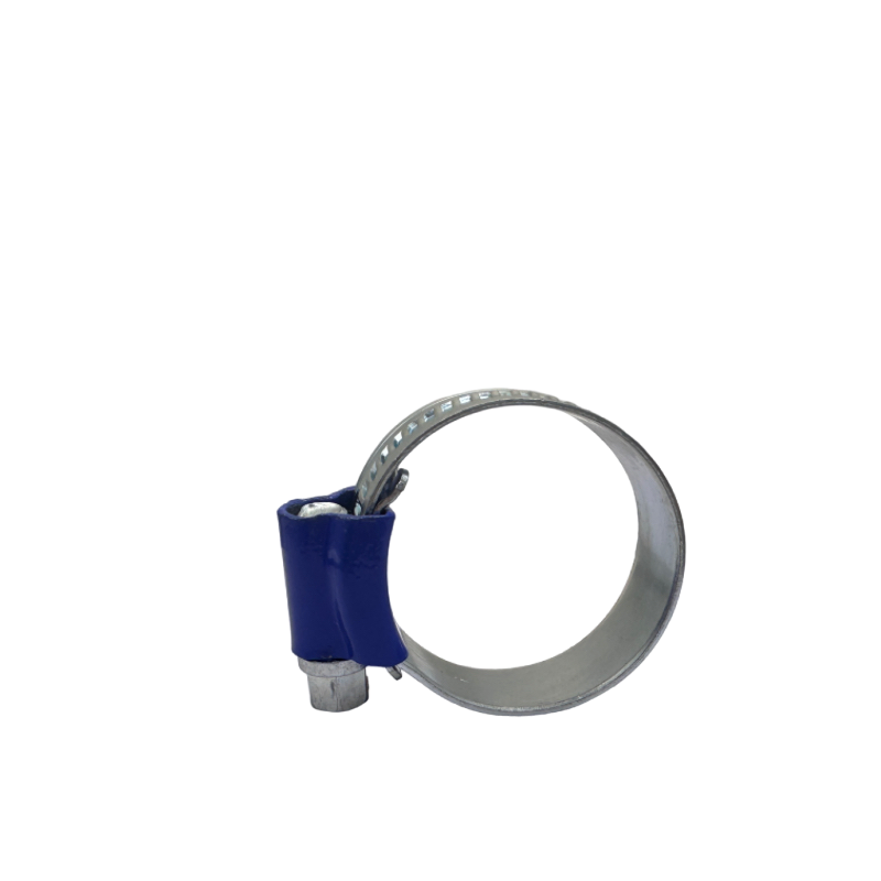 19-28 User-Friendly Blue British Type Hose and Pipe Clamps