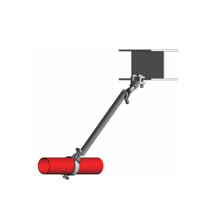 FM Listed Pipe Clamp Seismic Support Hanger Fire Protection Pipe Ring UL Seismic Sway Brace for Spraying System