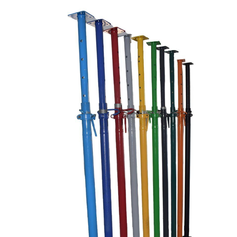 China Manufacture Jack Shoring Metal Props Construction Scaffold Adjustable Height Pipe Support