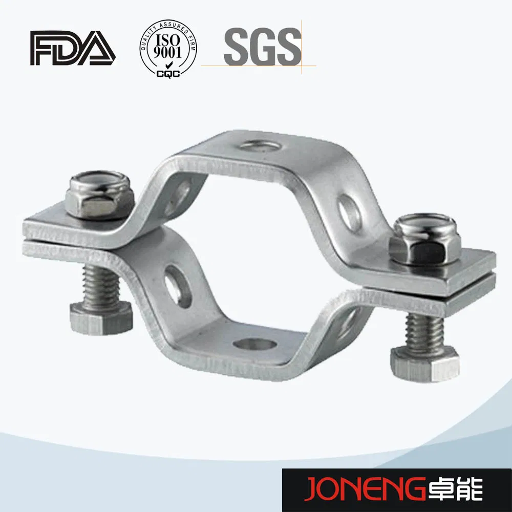 Stainless Steel Sanitary Heavy-Duty Split Ring Round Pipe Hanger for Food Processing