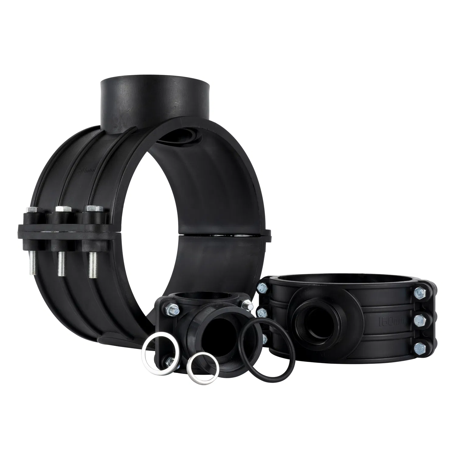 PP Saddle for PE/PVC Irrigation Pipes - Lightweight &amp; Durable