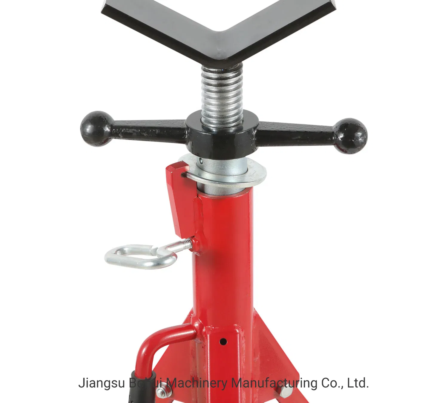 Convenient Adjustable Height Pipe Support with Wheels