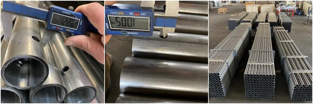 Round pipe bracing details