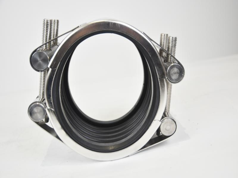 Stainless Steel Pipe Repair Clamp Straight Pipe Repair Clamps Sleeves for Dutile Iron Pipe of Dual-Card Type/304 Stainless Steel