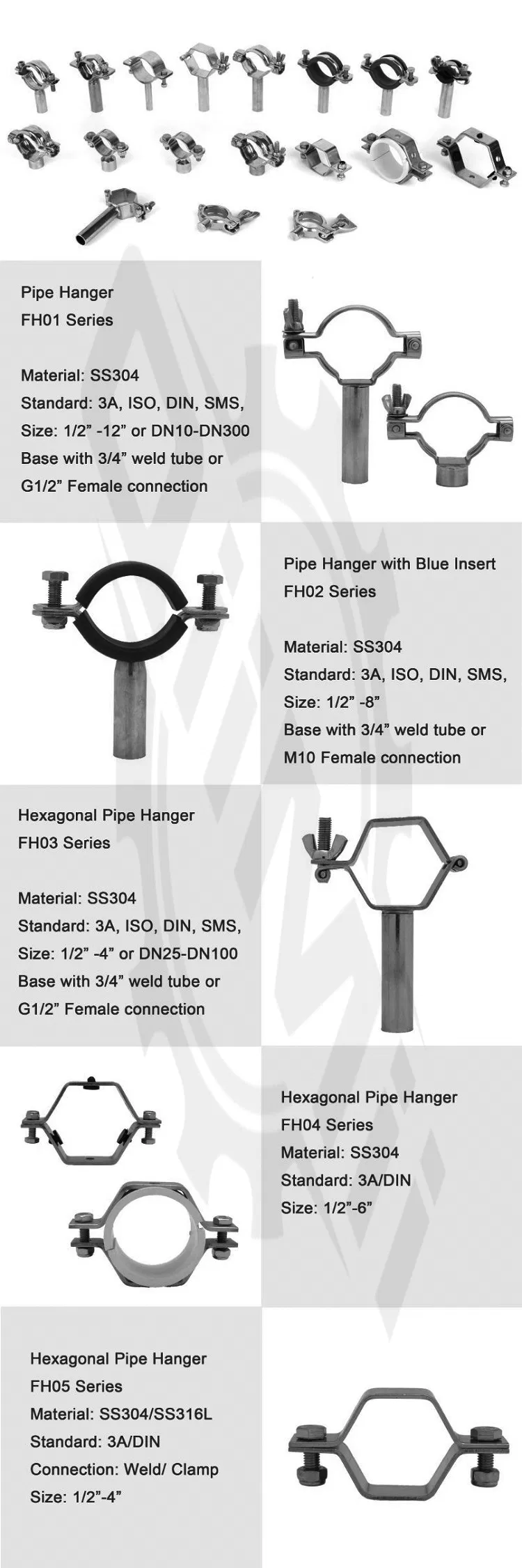 Stainless Steel Tube Hanger