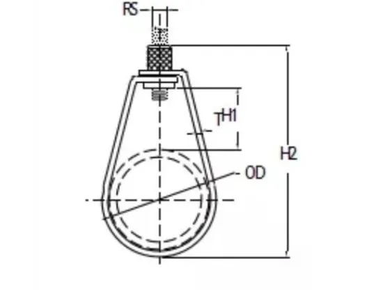 Swivel Steel Sprinkler Loop Pipe Hangers