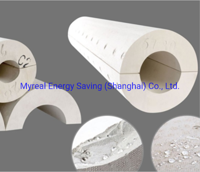 100% Free Asbestos 650c 1050c Inner Diameter 18-400mmthermal Insulation Calcium Silicate Pipe for Stainless Steel Ss Heat Pipes