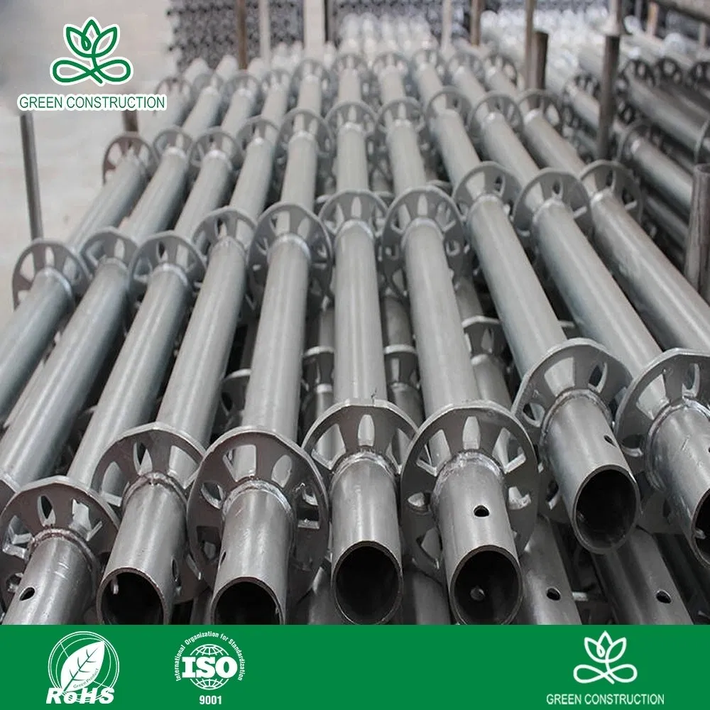 Green Construction Sizes Steel Props Suppliers Excellent Tensile Strength Rod Construction Plate Formwork Support