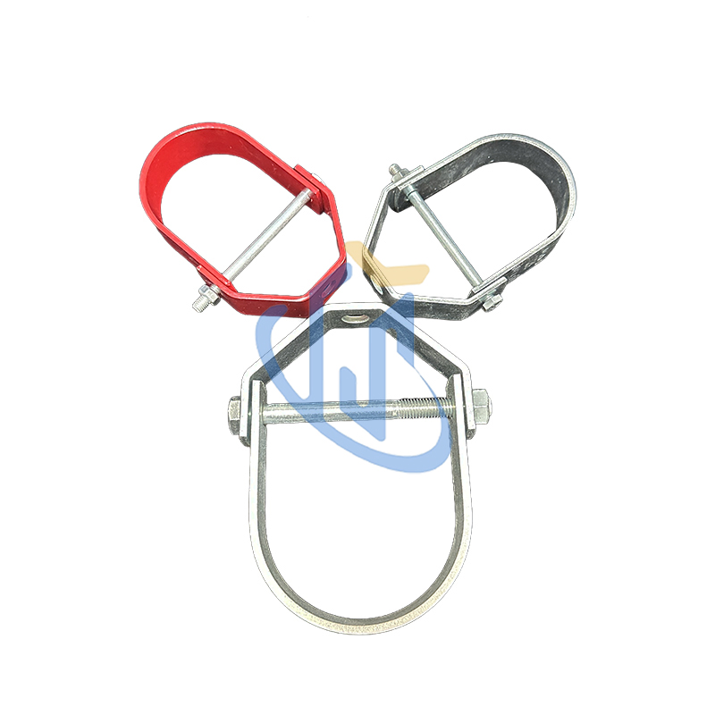 Factory Customize Model Seismic Support Clevis Horseshoe Shape Tube Conduit Pipe Hanger