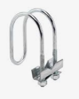 3" Seismic Sway Bracing Pipe Hanger Clamp Double U-Bolt Pipe Clamp