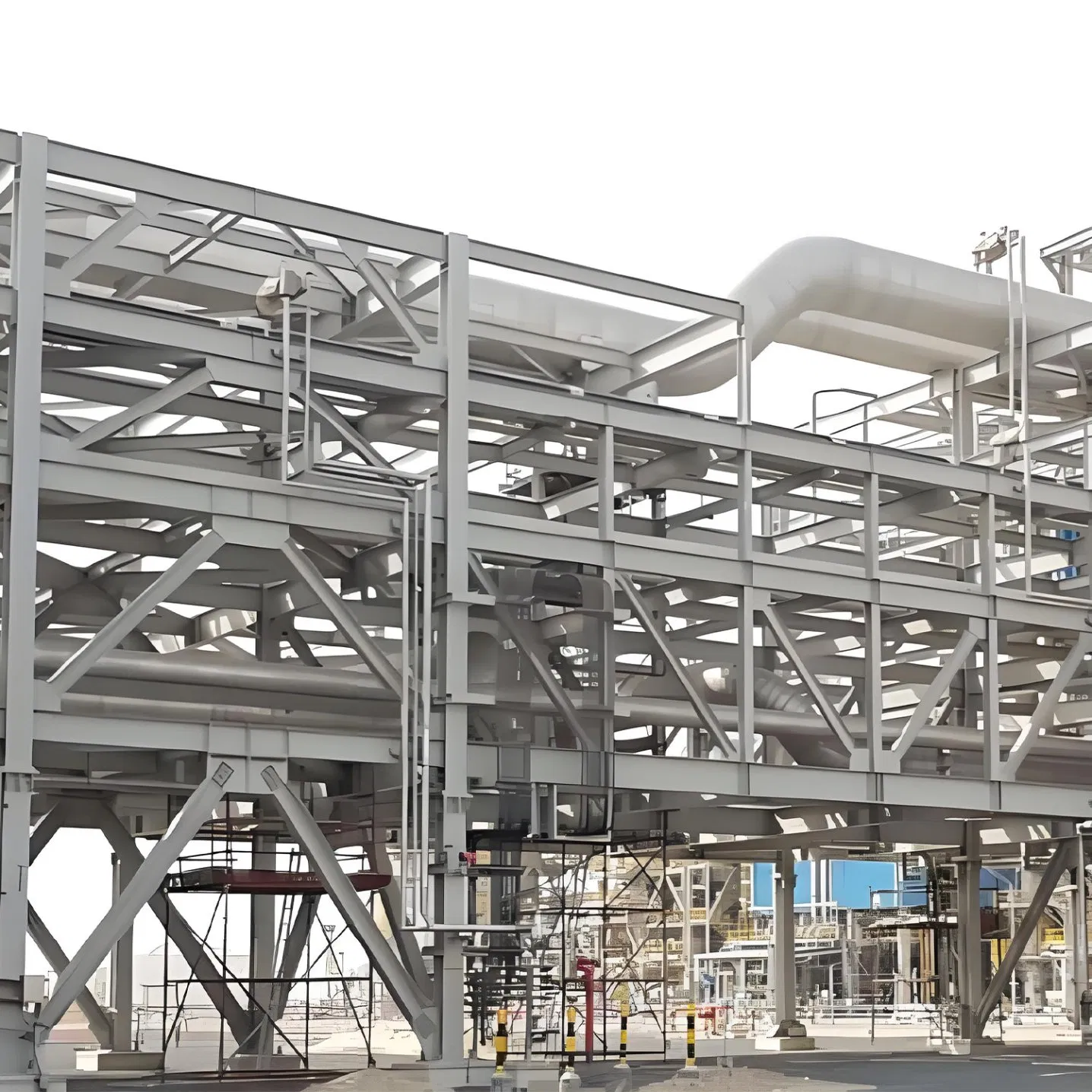 Steel Structure Pipe Support Design and Construction Scheme